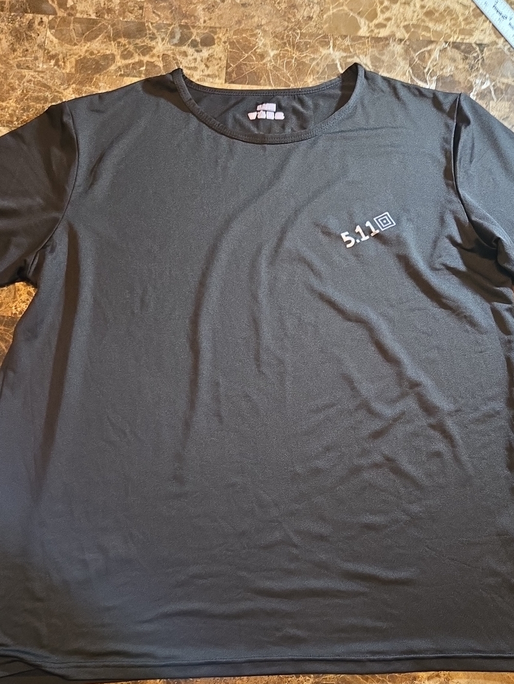 5.11 Tactical Mens Crew Neck Short Sleeve T-Shirt Black SizeXL Solid Utility Tee